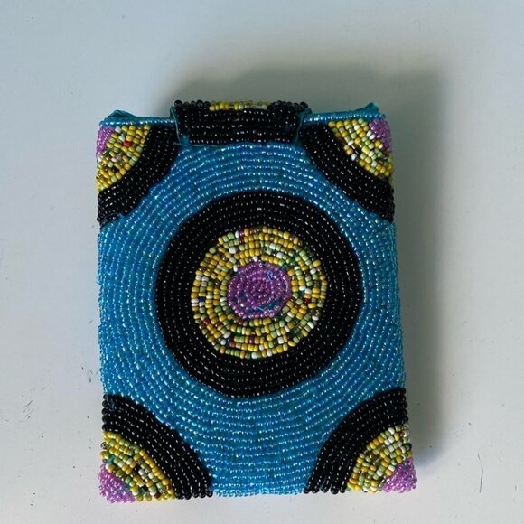 BEAUTIFUL Beaded Vintage Style Purse - Picture 6 of 7